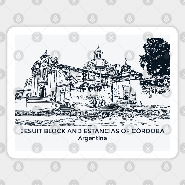 Jesuit Block and Estancias of Córdoba - Argentina Sticker by Lakeric